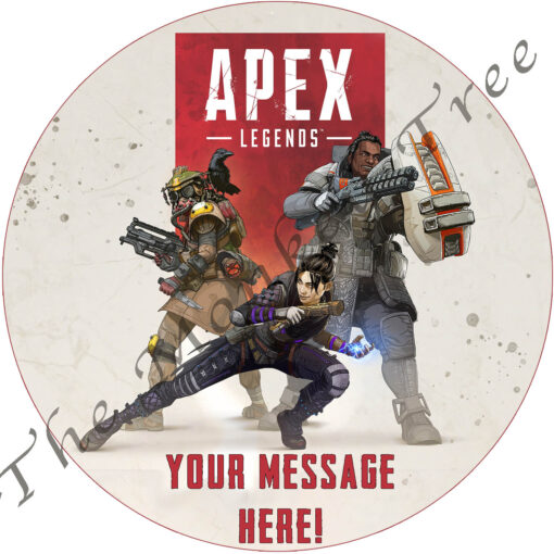 apex legends ps4 edible cake image topper gaming xbox pc birthday party cake topper