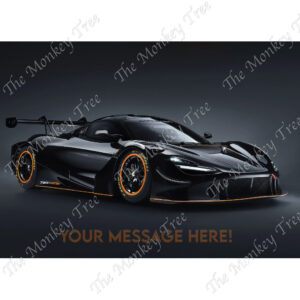 mclaren 720s a4 edible cake image topper