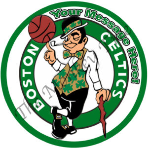 boston celtics edible cake image topper NBA