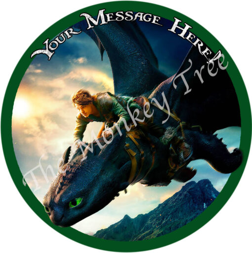 how to train your dragon new movie edible cake birthday party cupcake