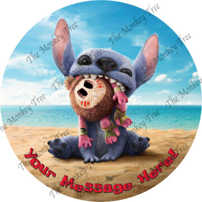 lilo and stitch movi edible cake image topper