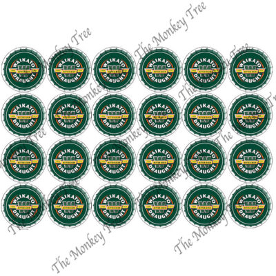Waikato 60th 50th 21st beer bike birthday cake edible cake image topper Waikato draught pub alcohol cupcake