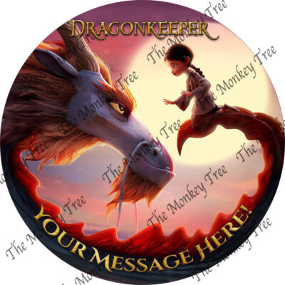 dragonkeeper edible cake image topper