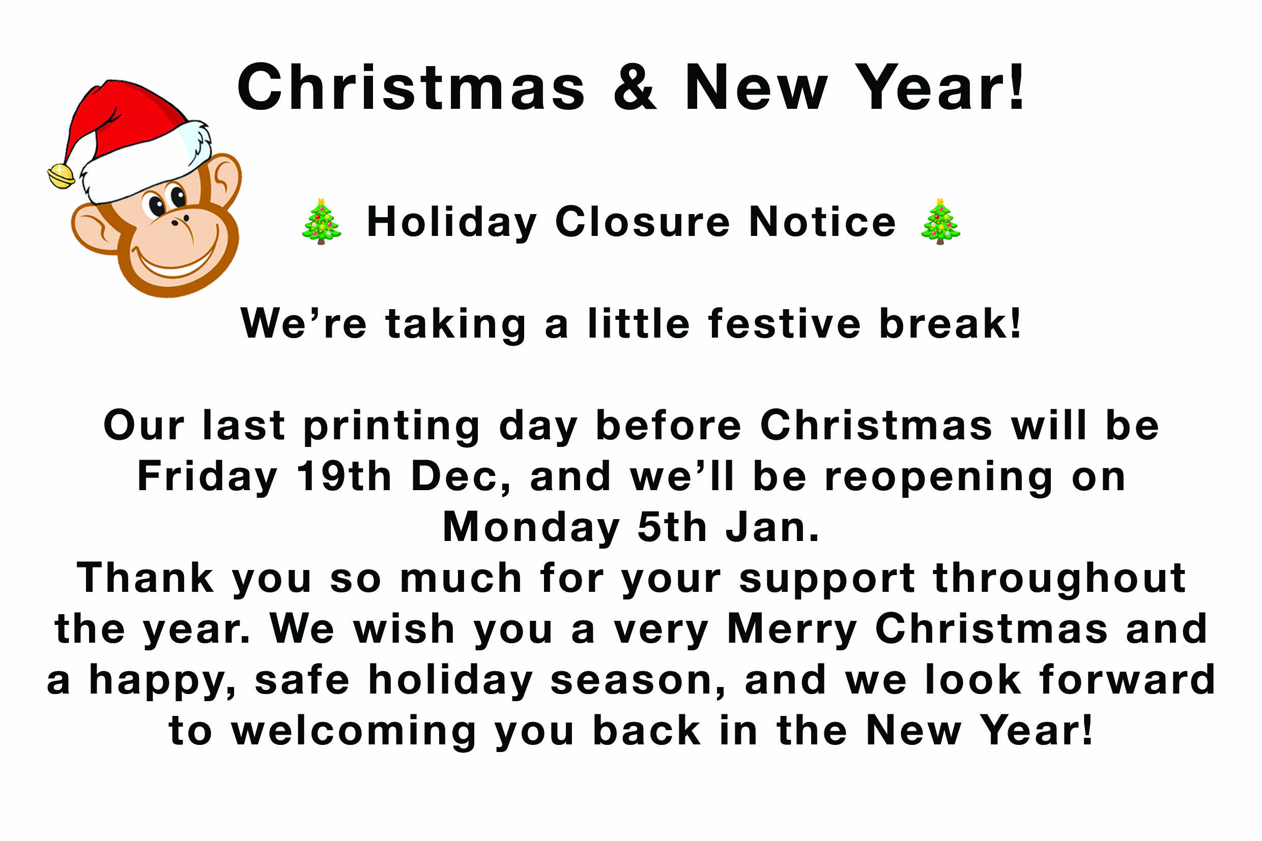 christmas and new year pop up