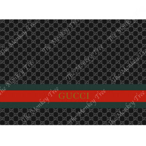 gucci edible image cake sheet and wrap