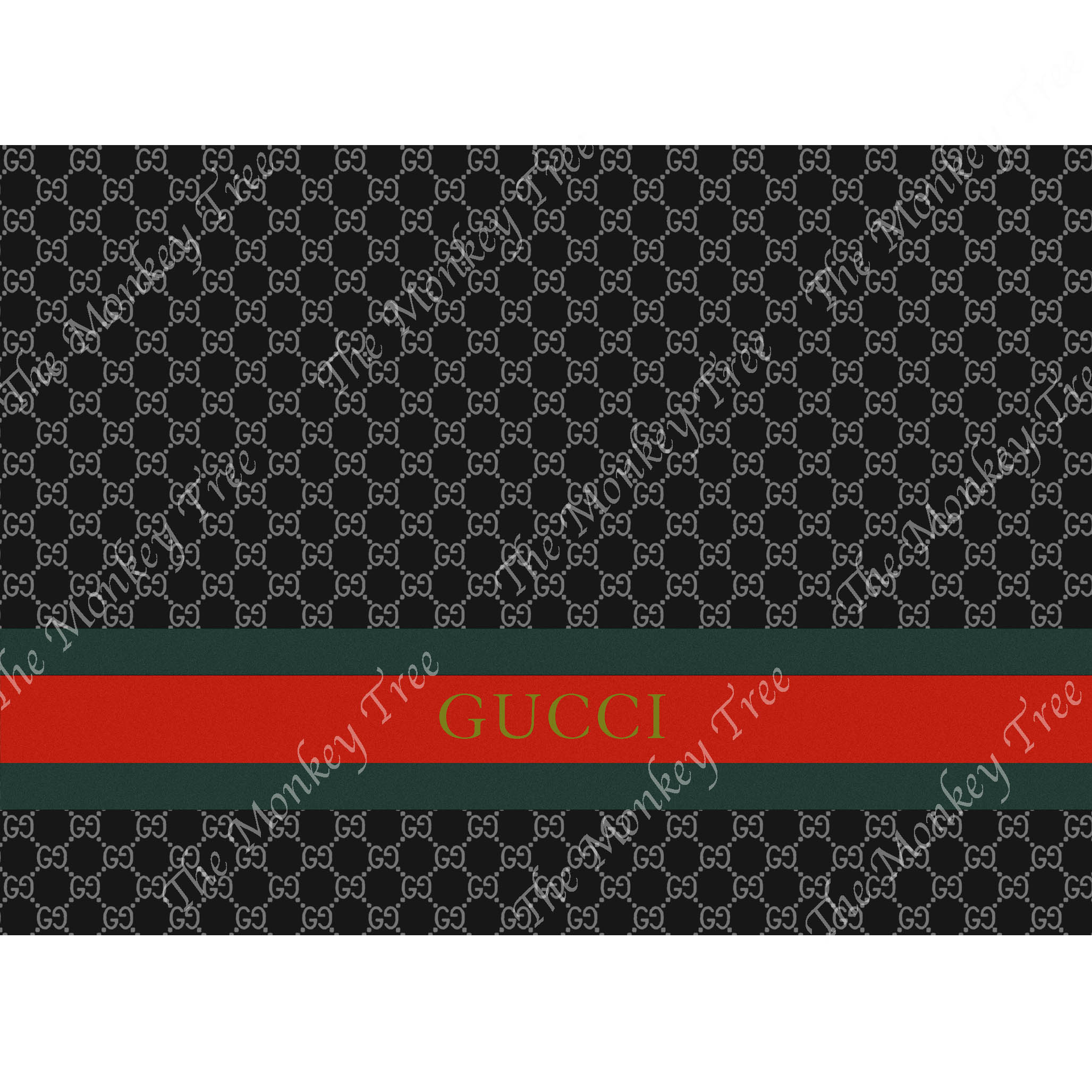 gucci edible image cake sheet and wrap