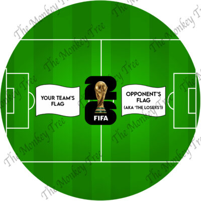 FIFA 2026 Edible Image Cake Topper - 20cm round or A4