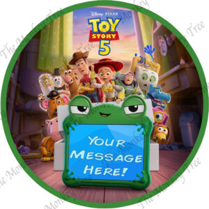 toy story woody box lightyear birthday cake edible topper fondant