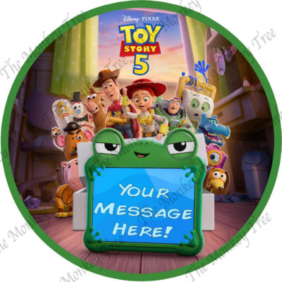 toy story woody box lightyear birthday cake edible topper fondant