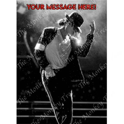 Michael Jackson edible image cake topper