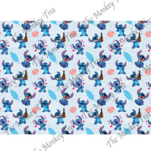 stitch edible cake wraparound