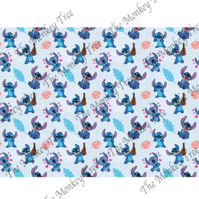 stitch edible cake wraparound